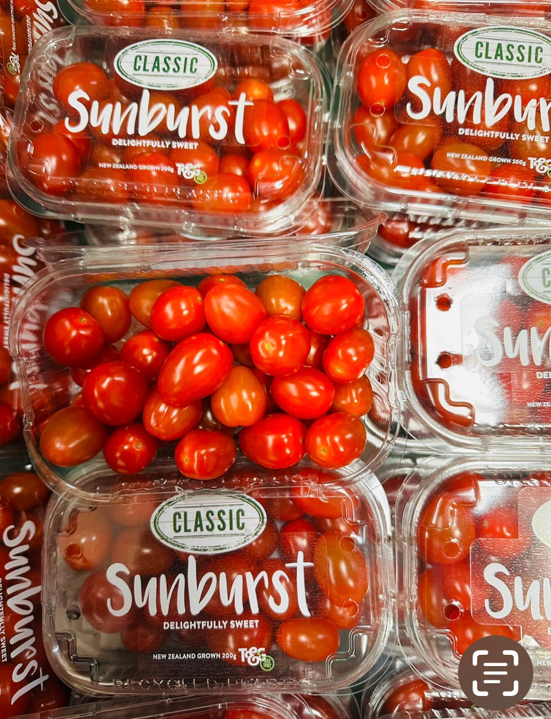 Tomatoes CHERRY- SUNBURST red