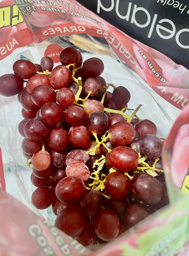 Grapes- RED  Australian - Seedless @ 1/2 Kilo